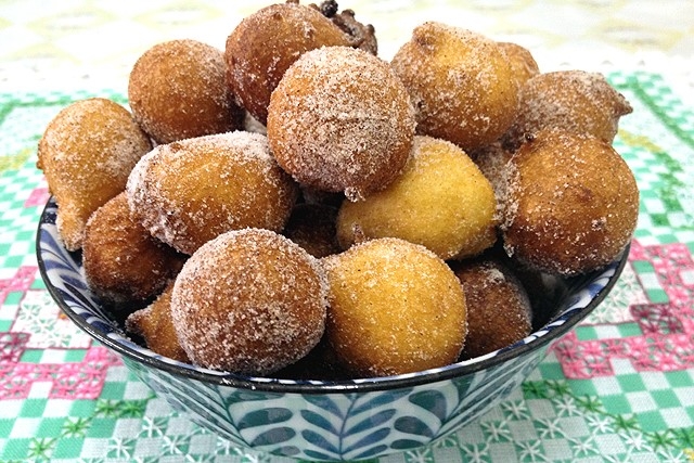 Bolinho de Chuva com banana